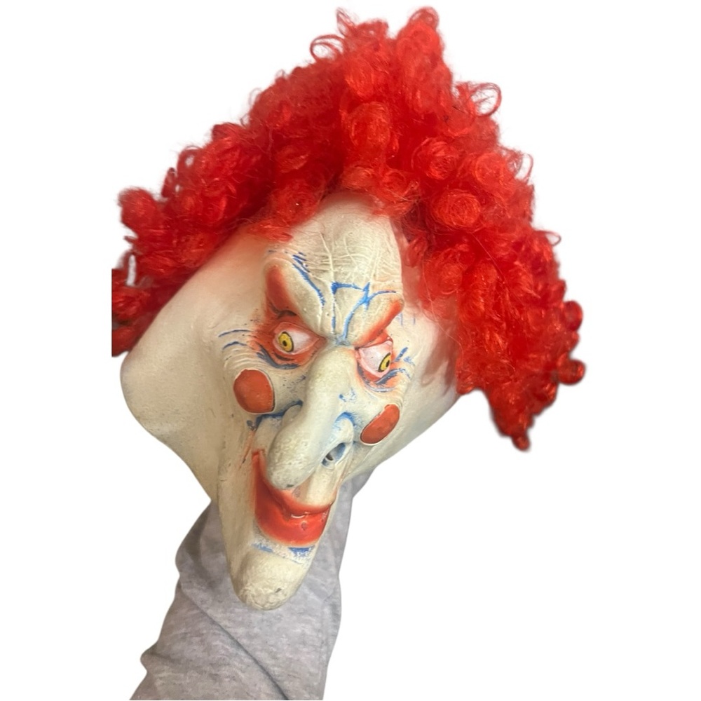 ADULT HALLOWEEN  SCARY CLOWN MASK COSTUME women men latex for parties new
